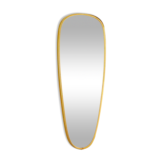Mirror free form year 50 / 60 vintage 30x78cm