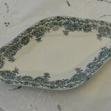 Earthenware dish from saint amand. argenton model.