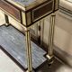 Small mahogany console table, Louis XVI period