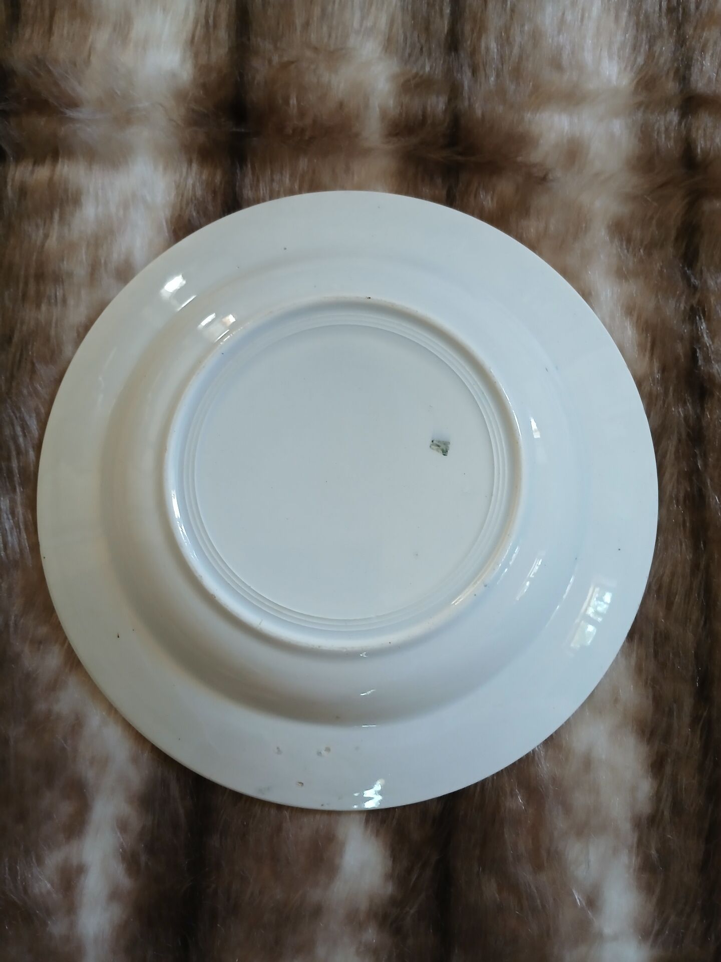 9 assiettes creuses anciennes dépareillées 
