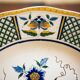 Antique plate Sarreguemines Montmorency