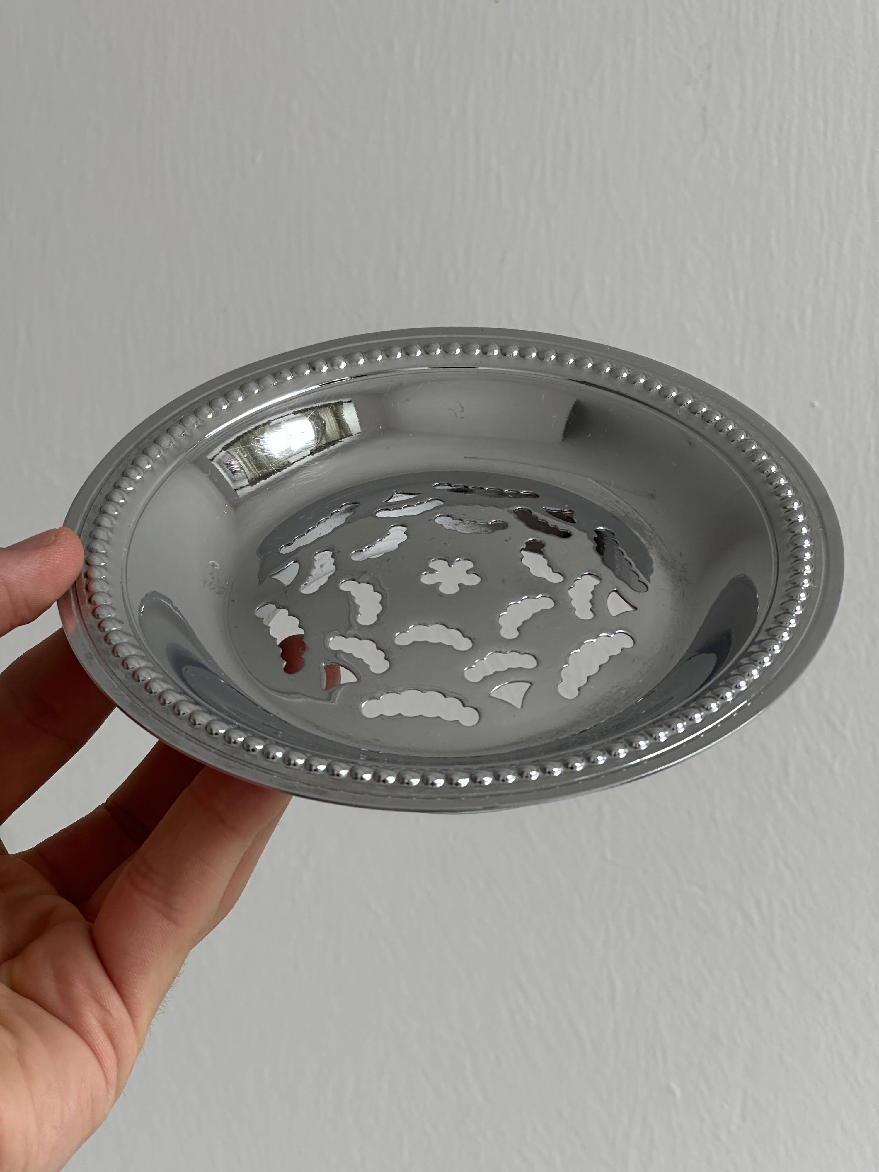 Coquillor butter dish in stainless steel