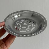 Coquillor butter dish in stainless steel