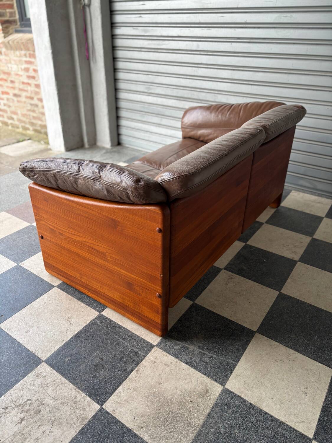 Canapé danois en teck massif Mikael Laursen