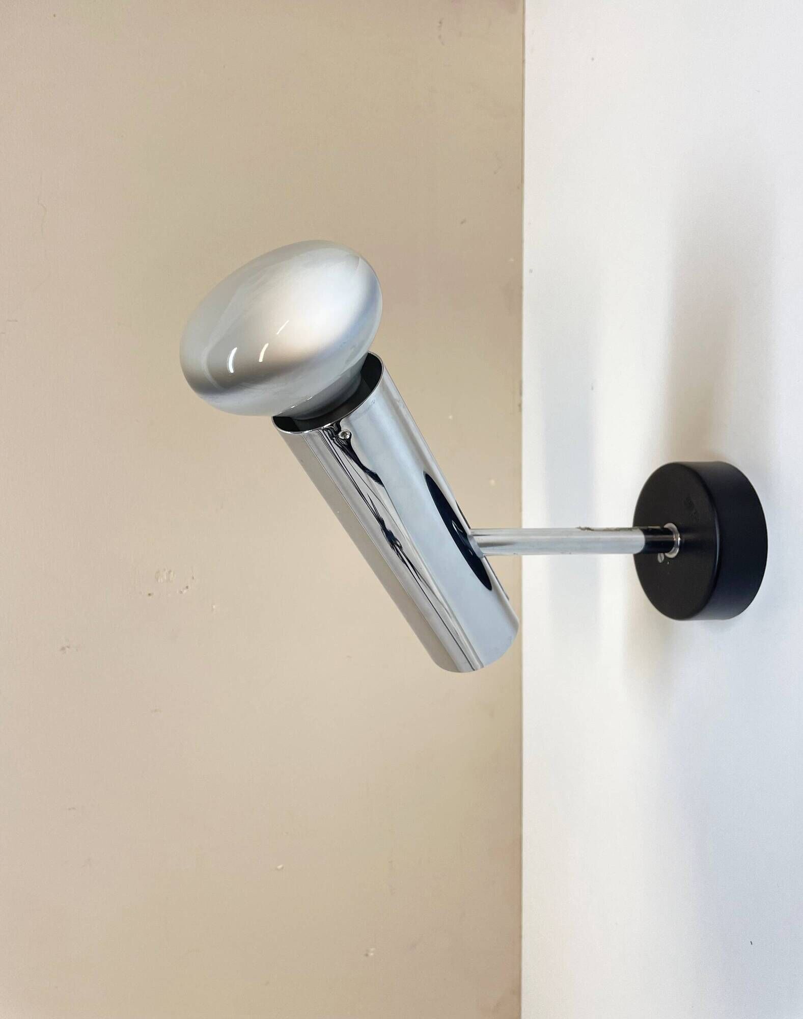 Minimalist Staff Wall Lamp Leuchten, Germany, 1970s.