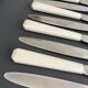 Box of 12 Art Deco stainless steel knives