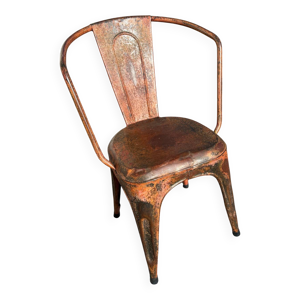 Fauteuil tolix, en métal
