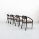 Ensemble de 4 chaises de salle à manger Rosenthal Nostro