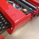 Valentine model typewriter by Ettore Sottsass for Olivetti