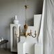 Classic 5-light gold chandelier