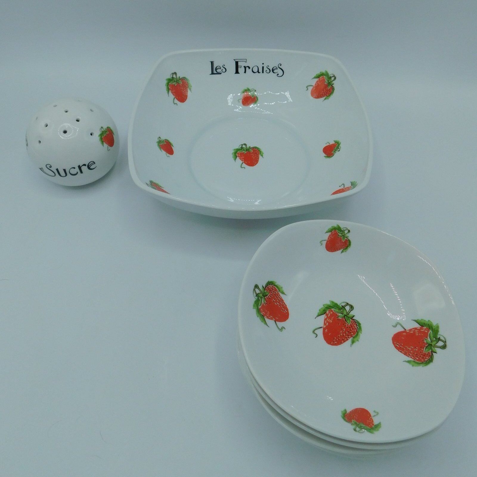 Strawberry service, Berry Porcelain