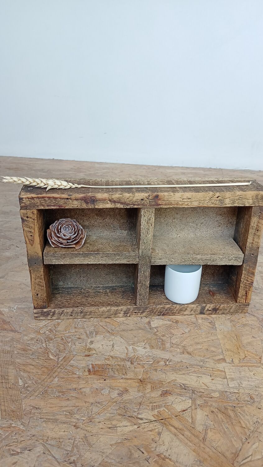 Wooden craft box