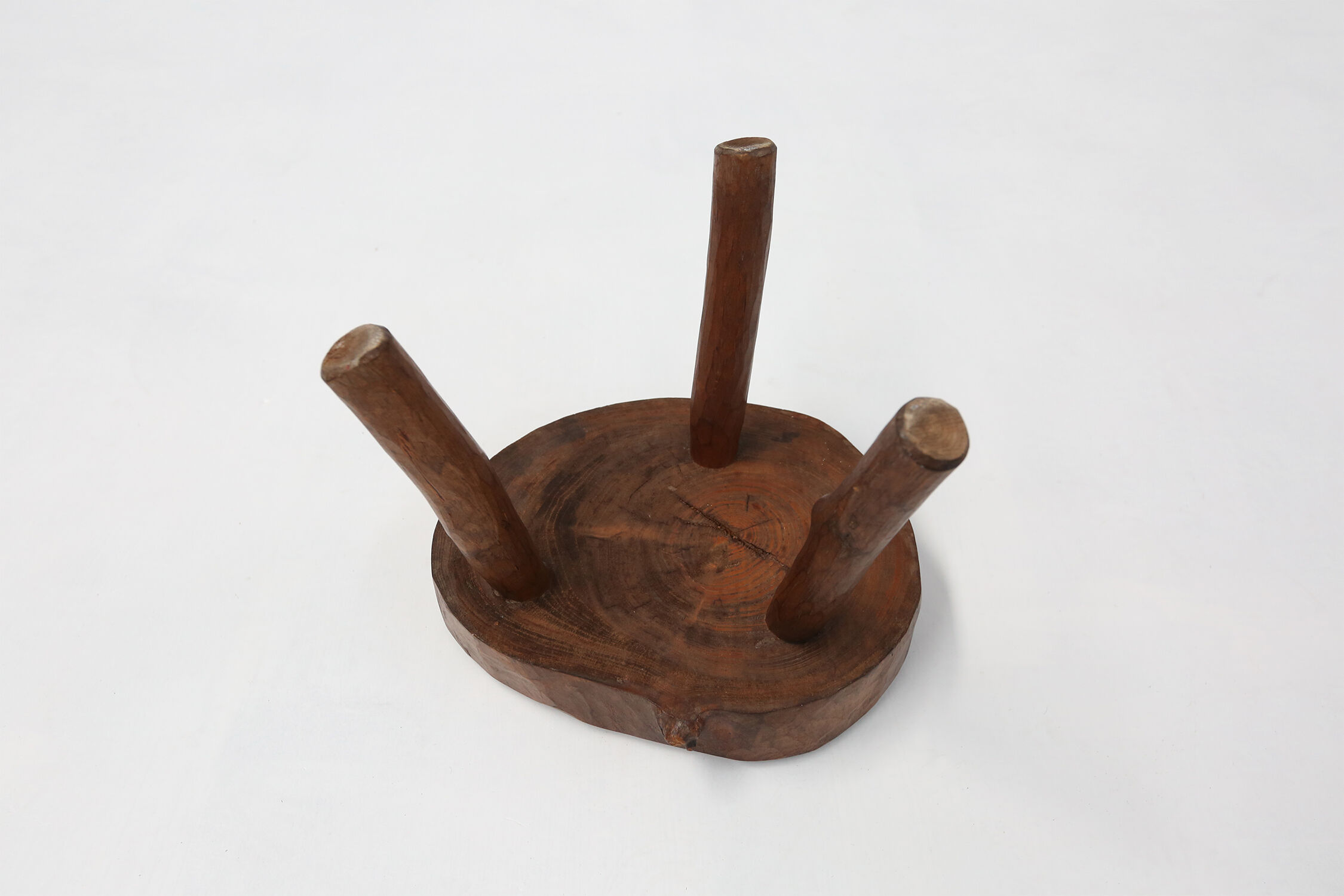 Rustic wooden stool  Ca.1935