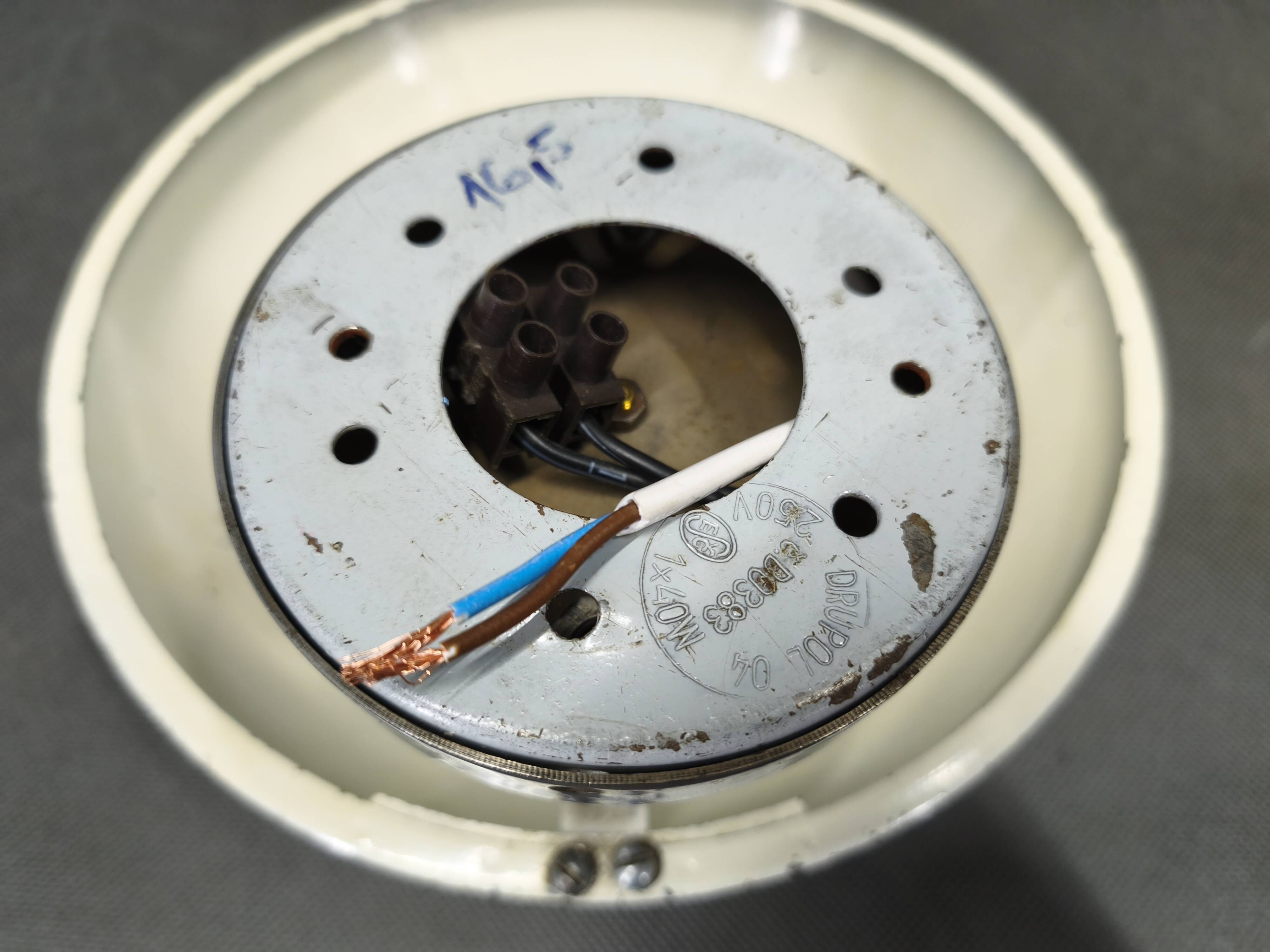 Art Deco Chrome Wall Light by Drupol, 1940s