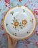 Big Dish Old Hollow Badonviller Orange Flowers