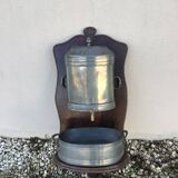 Decorative pewter fountain