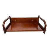 Mid-century modern bamboo shelves by Gervasoni