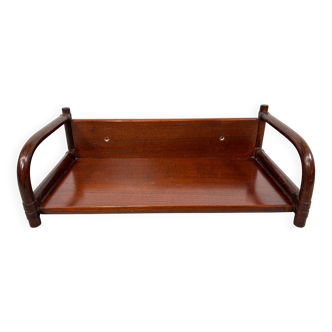 Mid-century modern bamboo shelves by Gervasoni