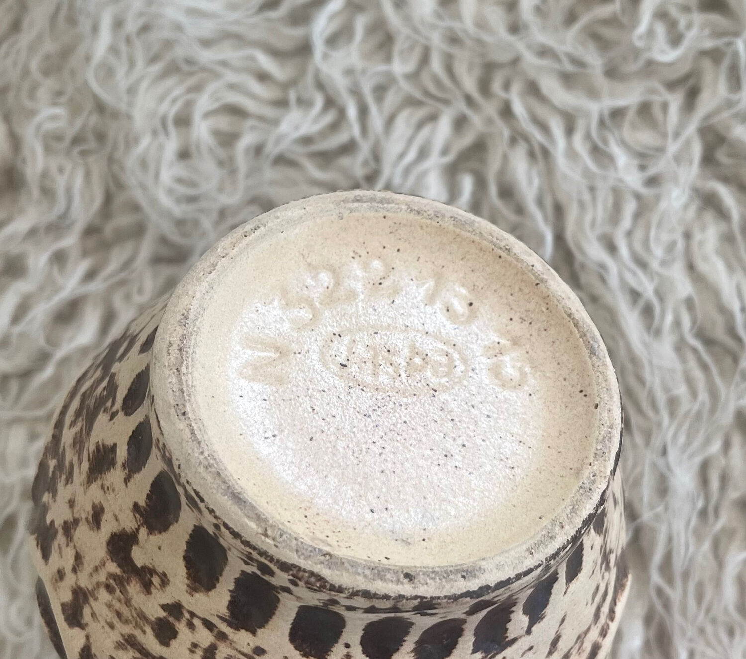Jaspa ceramic vase 1970