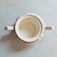 Villeroy and Boch Burgenland red sugar bowl