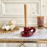 Flower hand candle holder