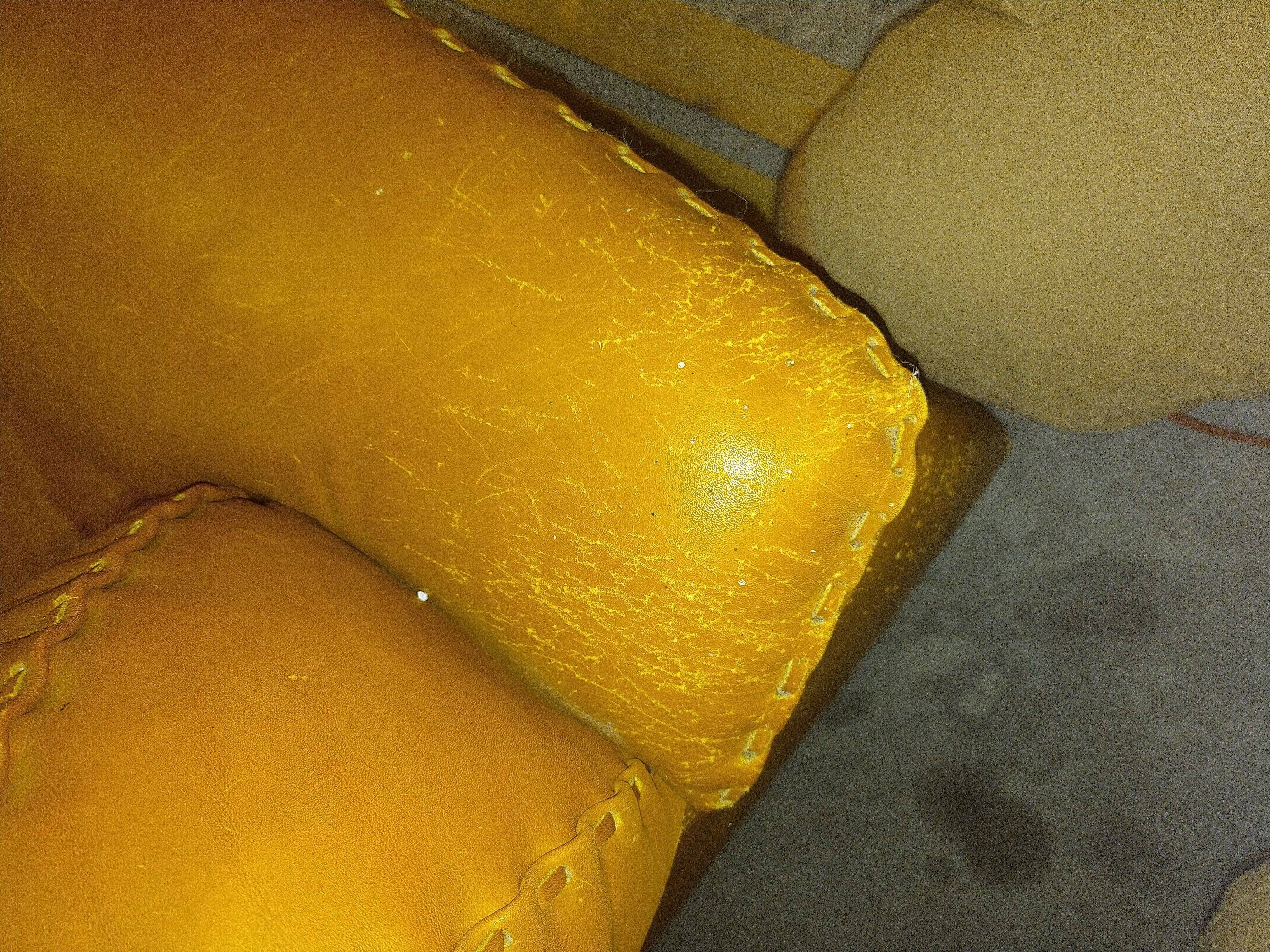 De Sede DS-101 3-seater sofa "James Bond" – vintage cognac leather
