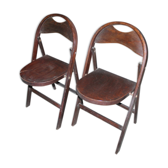Lot de deux chaises Thonet Bauhaus B 751