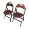 Lot de deux chaises Thonet Bauhaus B 751