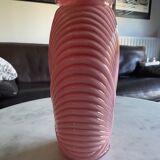 Pink vase draped art deco