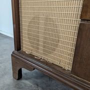 Meuble à Vinyles et Hi-Fi en acajou