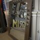 Miroir en chêne massif 1950