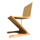 Zig zag lounge chair