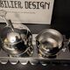 Sucrier et crémier Alessi
