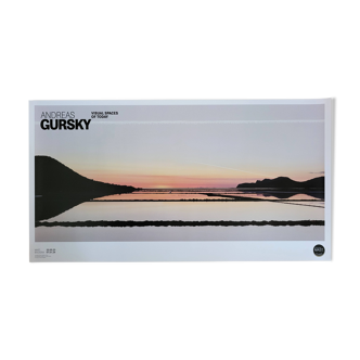Andreas Gursky - Original exhibition poster - Salinas Ibiza - MAST Bologna - 2023