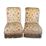 Pair of heater chairs