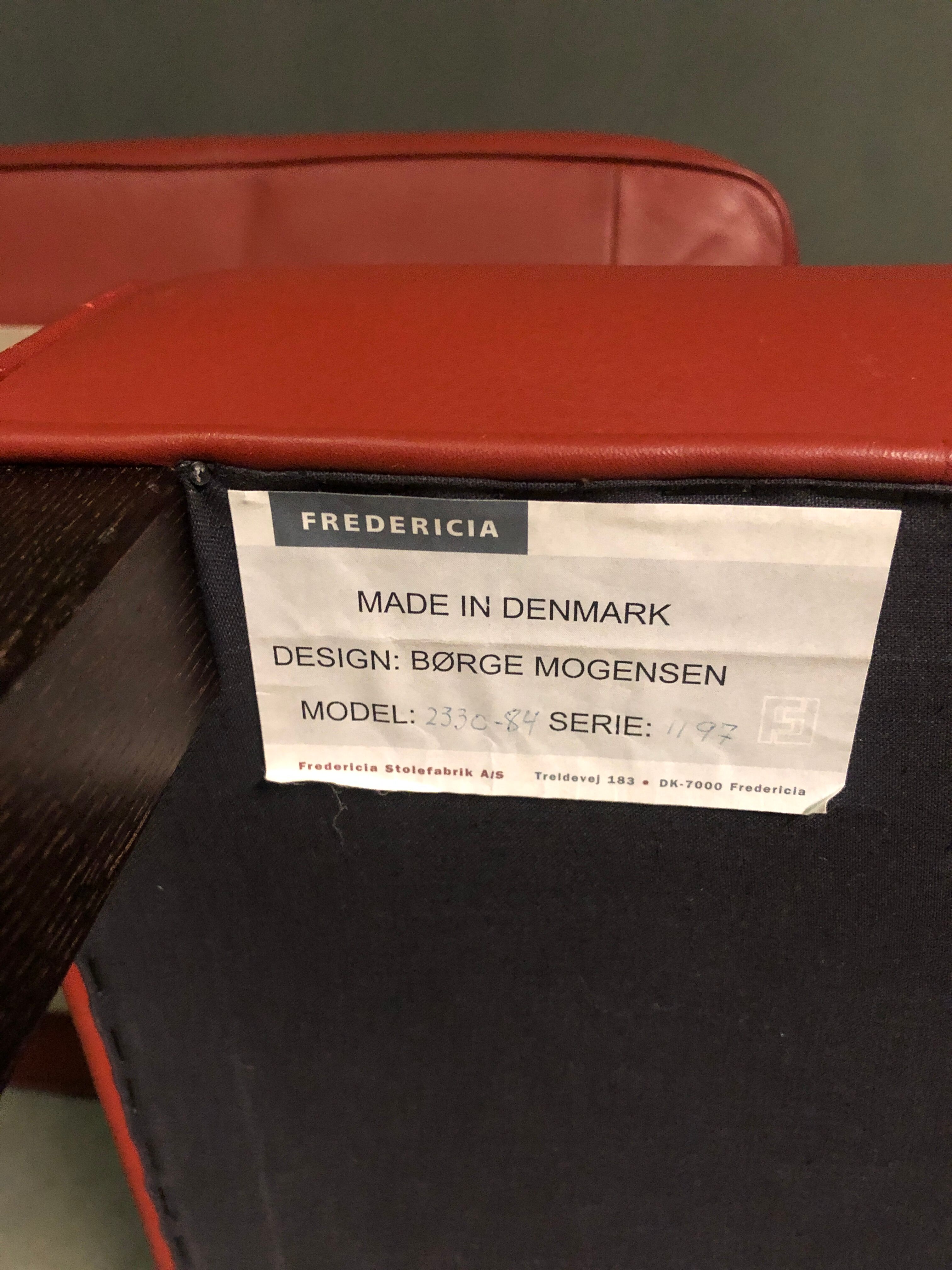 Vintage Børge Mogensen for Frederica ottoman 1970's
