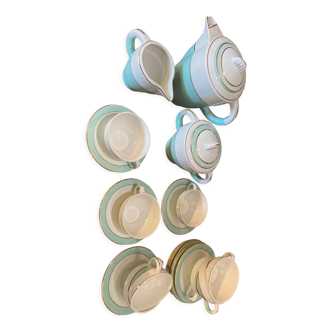 Dorchies earthenware coffee set 8 cups