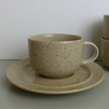 6 cups speckled sandstone