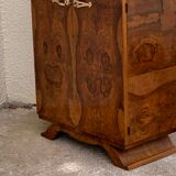 Art Deco cabinet walnut bramble H149