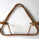 Rattan wall plant holders