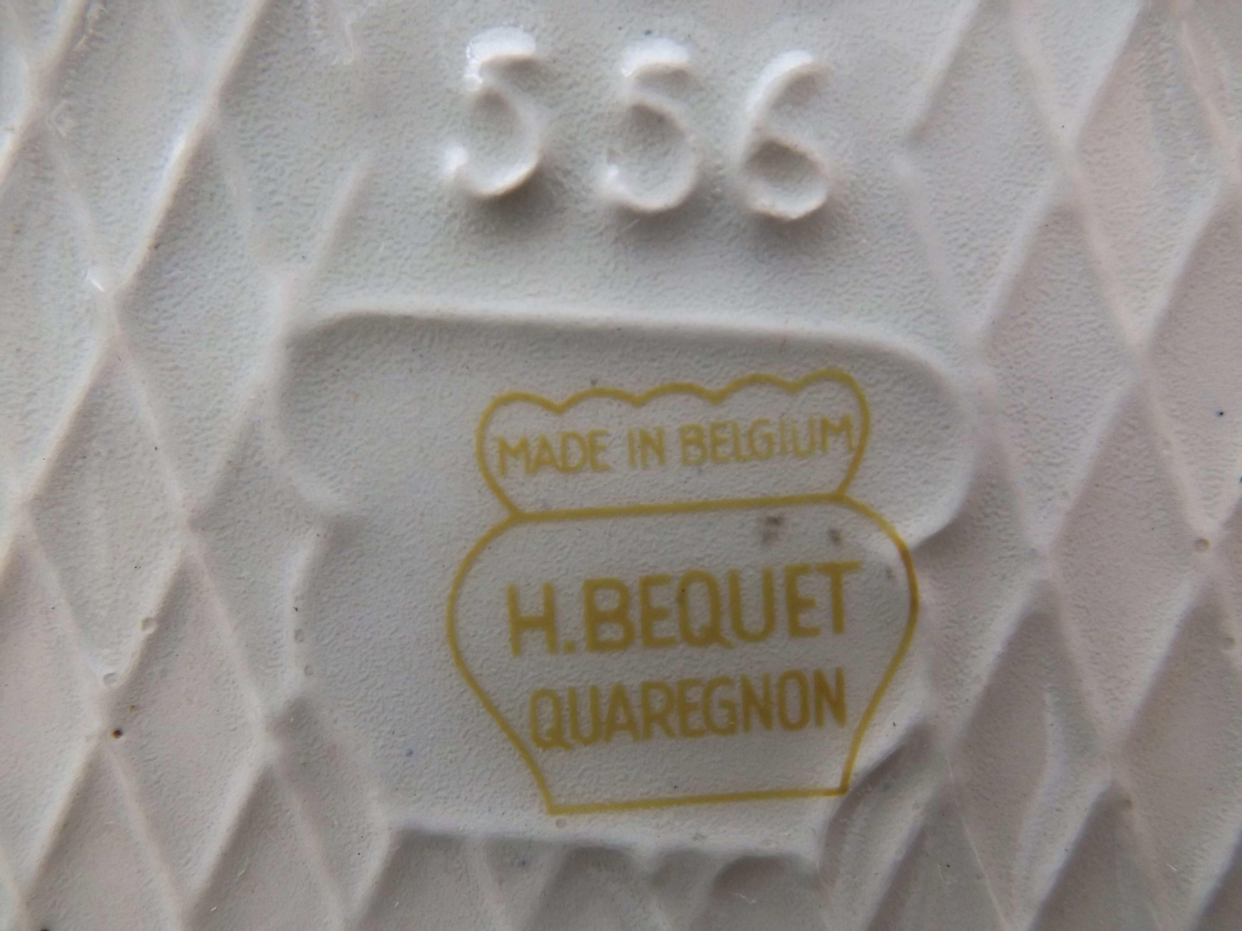 Large Hubert Becquet vase