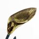 Brass flower candle holder