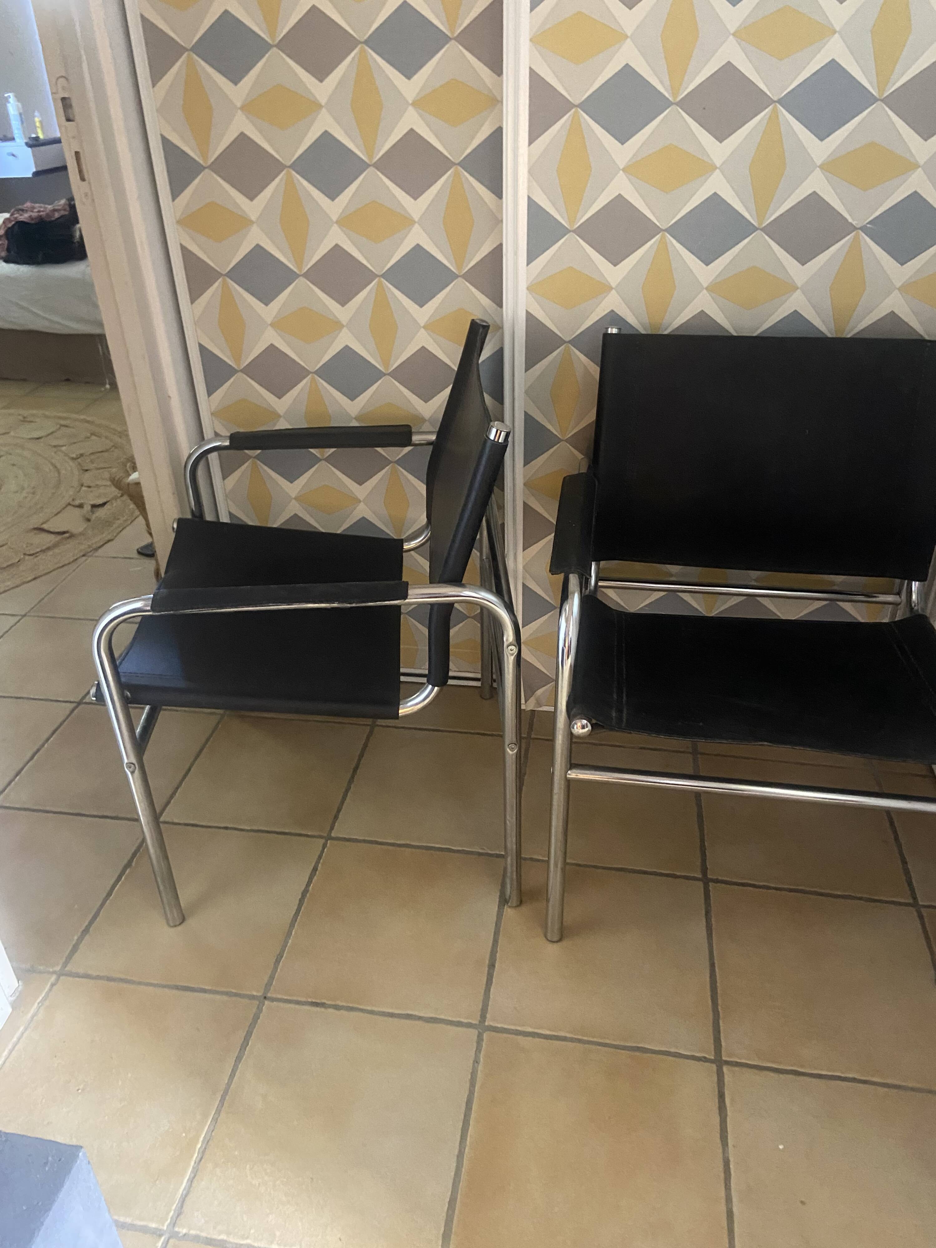 Pair of Klinte Ikea armchairs by Tord Bjorklund 80s