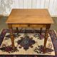 Table desk in fir and poplar from the early 20th century.