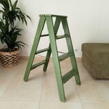 Antique wooden painter's stepladder