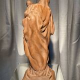 Virgin and child after jean dubois in resin louvre museum