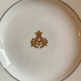 Service assiettes porcelaine de Paris Bourgeois Saint-Honoré 1880