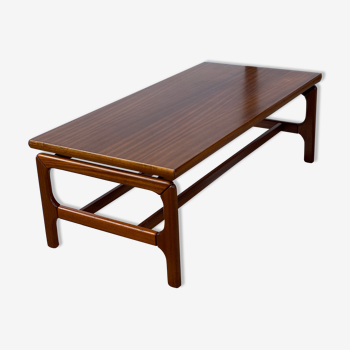 Scandinavian massive teak salon table