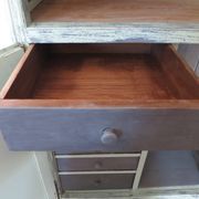 Vintage - confiturier - buffet bas – Champêtre / Shabby chic - Bois massif