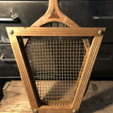 Wooden tennis racket